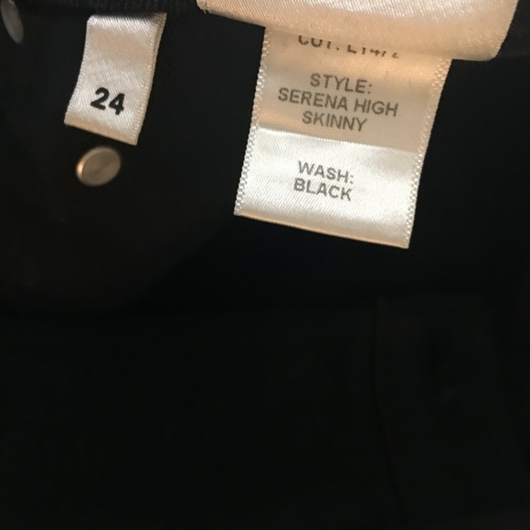 REFORMATION BLACK SERENA JEANS - Picture 5 of 7